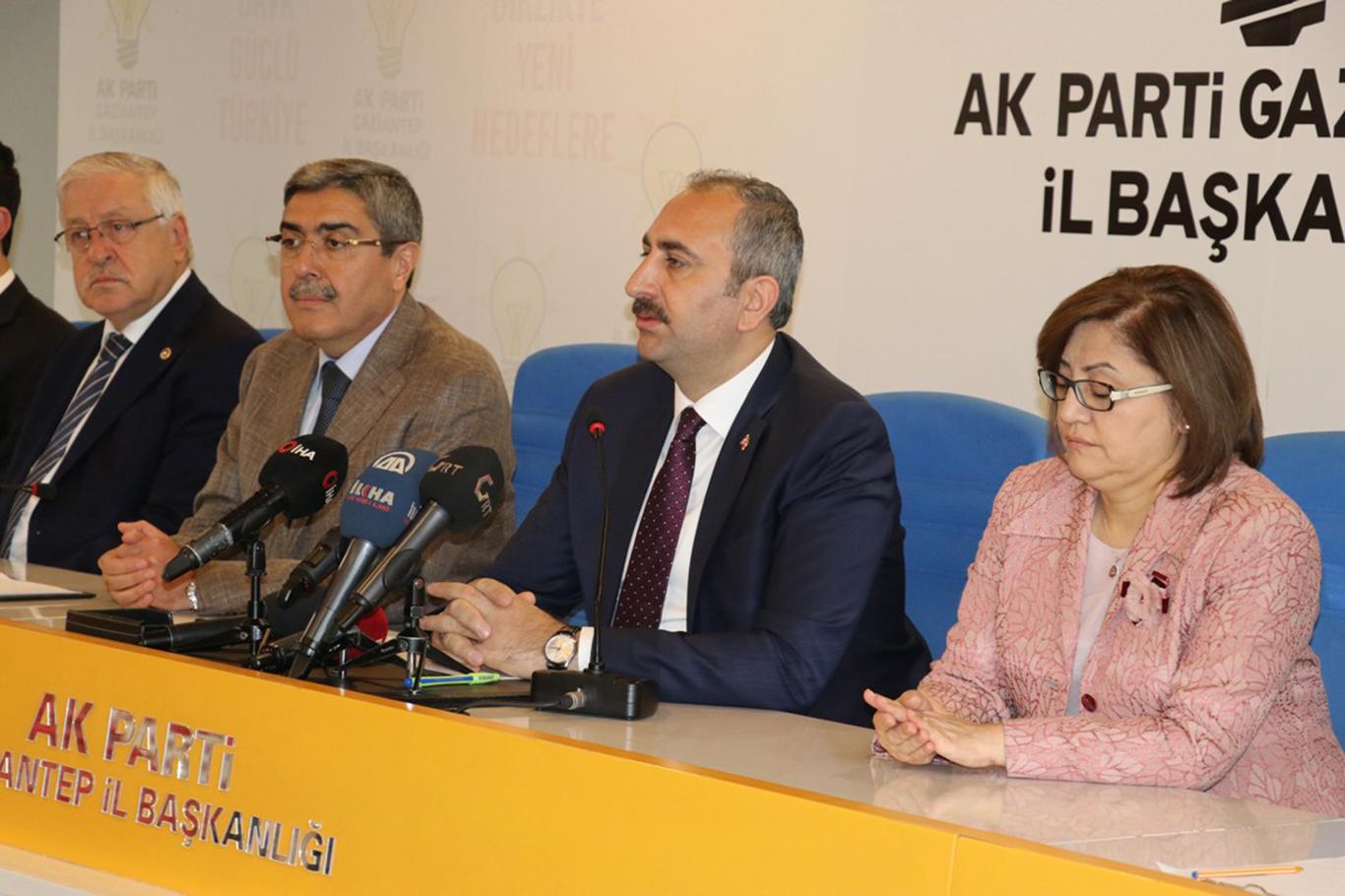 Adalet Bakanı Gül: Türkiye tökezlerse dünya mazlumlarının umudu tökezler